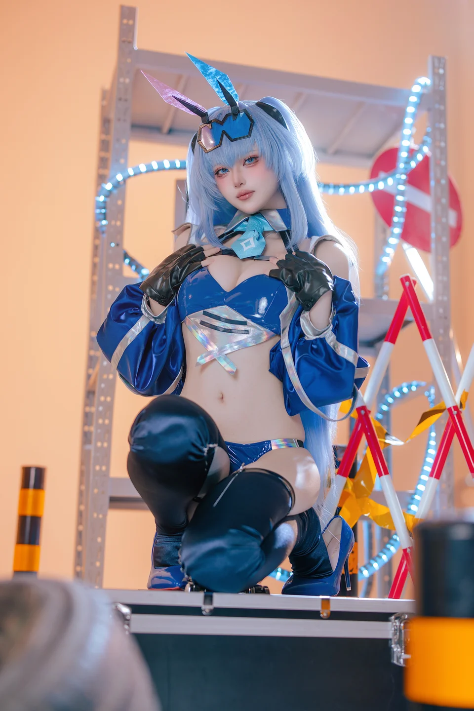 屿鱼 - No.082 碧蓝航线 花园赛车服 [82P-792MB] tg@simisebaisi 【丝足阁】044.webp